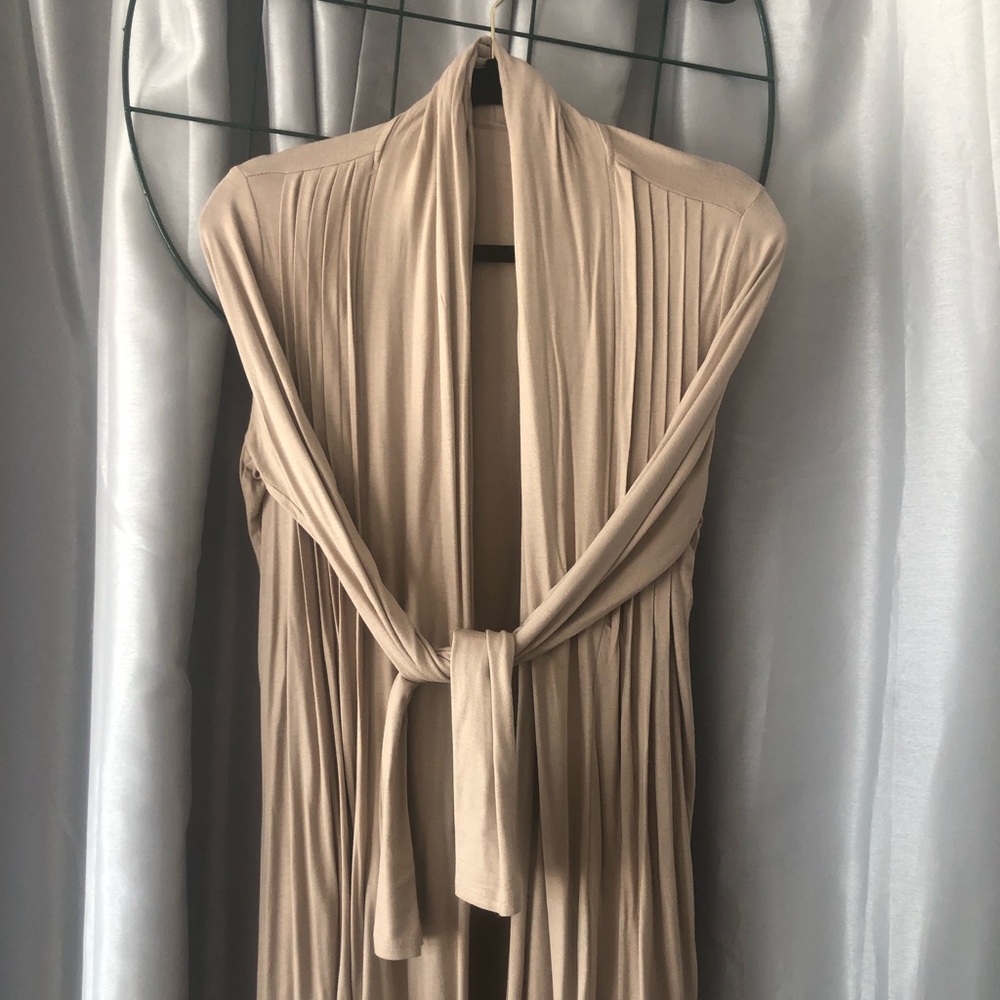 TIMING Tan Long Sleeve Cardigan